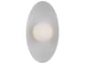 Joni 1-Light Matte Black White Wall Sconce