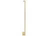 Stagger Wall Sconce Large Natural Brass