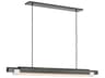 Ambrose 1-Light Bronze Linear Island Pendant