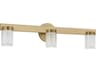 Esfera LED Bath Vanity Light in Natural Brass