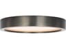 Cerne 1-Light Dark Bronze Round Flush Mount