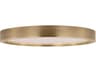 Cerne Large Flush Mount by Kelly Wearstler Natural Brass