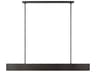 Pench 1-Light Dark Bronze Linear Island Pendant