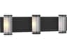 Esfera 3-Light Nightshade Black Vanity Light