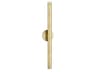 Ebell Large Wall Sconce in Natural Brass