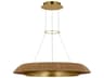 Noa 1-Light Hand Rubbed Antique Brass Natural Pendant