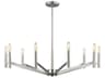 Vector Chandelier Nine-Light Modern Fixture