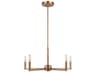 Fullton Five Light Chandelier Modern Industrial