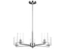 Fullton Chandelier Chrome Modern 5-Light