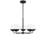Alvin 5-Light Chandelier Mid-Century Modern Adjustable