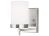 Zire Wall Sconce in Brushed Nickel