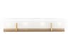 Syll Four Light Vanity Satin Brass
