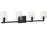 Vanity Light Fullton Midnight Black 4-Light