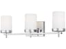Zire Three Light Bath Vanity Modern Minimalist