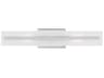Dex Two Light Bath Vanity Modern Chrome Sconce