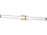 Syden Satin Brass Vanity Light