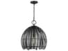 Hanalei Medium Pendant Midnight Black 16-Inch