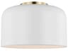 Flush Mount Ceiling Light Malone Matte White