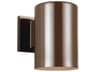 Outdoor Wall Lantern Cylinders Bronze 1 Light