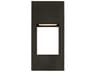 LED Outdoor Wall Lantern Testa Modern Antique Bronze