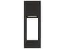 LED Outdoor Wall Lantern Testa Modern Black