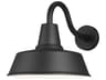 Barn Light Black One Light Outdoor Wall Lantern