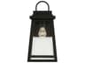 Founders Outdoor Wall Lantern 18-Inch Black