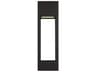 Testa Extra Large LED Outdoor Wall Lantern Black Finish