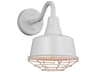 Barn Light Small Cage Accessory White Finish Wet Rated