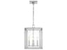 Erro 4-Light Polished Nickel Chandelier