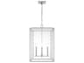 Erro 4-Light Polished Nickel Chandelier