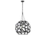 Large Pendant Feccetta Midnight Black Modern