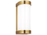 Ifran 1-Light Burnished Brass Vanity Light