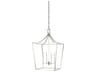 4-Light Hanging Lantern Southold Polished Nickel