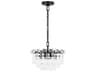 Arden Small Chandelier Aged Iron 4-Light