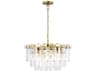 Arden Medium Chandelier Burnished Brass 10 Light