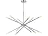 Eastyn Chandelier Polished Nickel Sputnik 12 Light