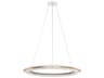 Cielo 1-Light Matte White Round Pendant