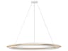 Cielo 1-Light Matte White Round Pendant