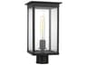 Outdoor Post Light Freeport Heritage Copper Clear Glass