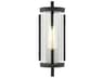 Outdoor Wall Light Eastham Modern Textured Black