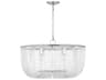 Pierce 6-Light Polished Nickel Pendant