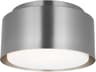 Dartmore Flush Mount Brushed Nickel 10 Inch