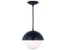 Hyde 1-Light Pendant Navy Opal Glass