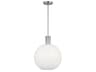 Colewood 1-Light 15.5-Inch Brushed Nickel Pendant