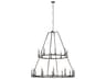 Landen 20 Light Two Tier Chandelier Smith Steel