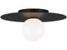 Flush Mount Ceiling Light Nodes Midnight Black
