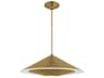 Echo Pendant Burnished Brass 24 Inch