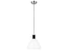 Hadley 1-Light Polished Nickel Dome Mini Pendant