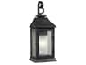 Shepherd Outdoor Wall Sconce 1-Light Dark Weathered Zinc